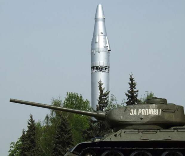 Ракета Р-9 у Центрального музея Вооруженных Сил