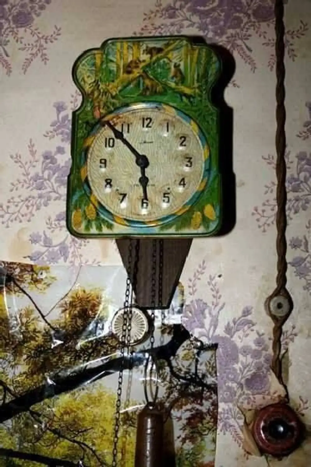 Часы ходики СССР