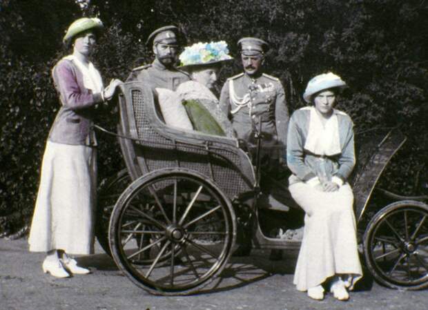 Семейные фотографии царской семьи Романовых   Романовы, семья, фото
