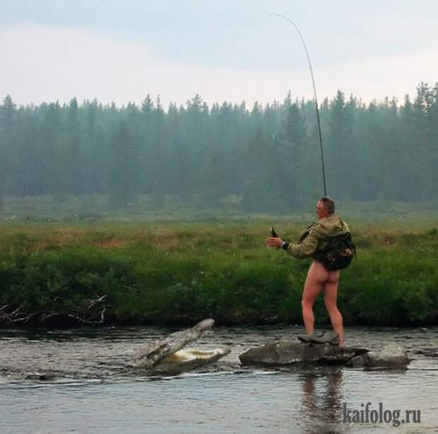 Приколы про рыбалку (55 фото)