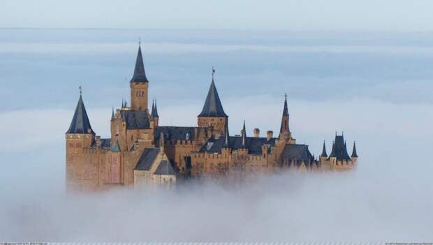 Замок в облаках! tvmadeingermany, германия, замки Германии, красота мира, факты