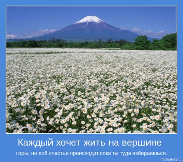 Немного картинок мотиваторов для раздумий.