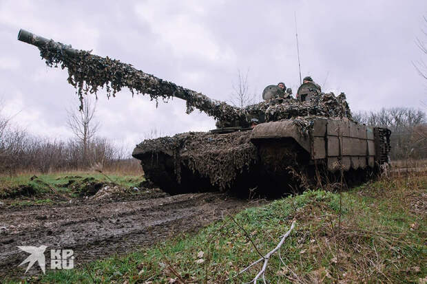 Танк Т-72БЗМ в зоне СВО.