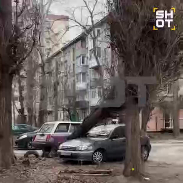 Южную часть России накрыл сильный шторм