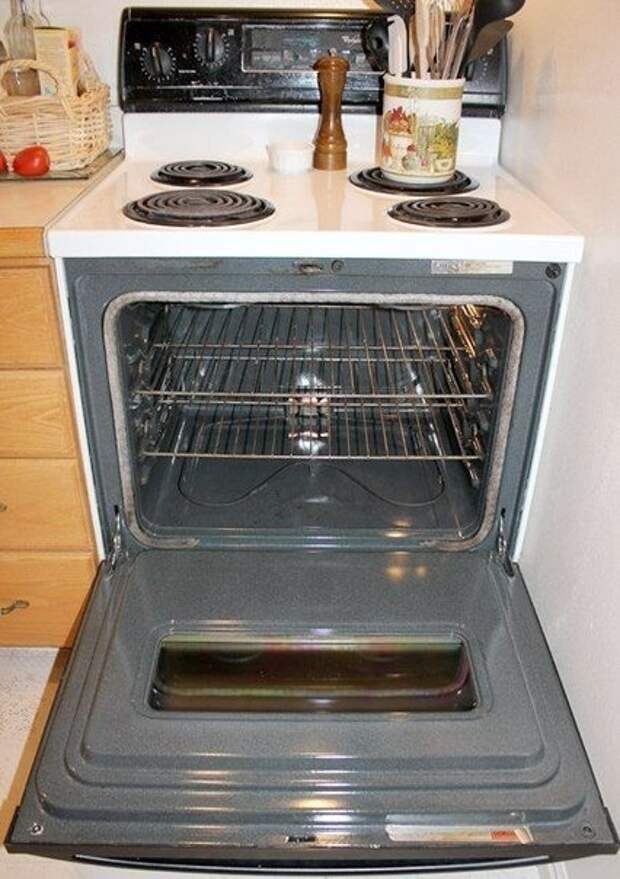 Без проблем отмываем духовку. Без проблем отмываем духовку.