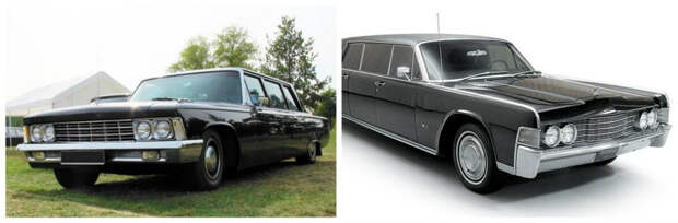 ЗИЛ-114 (1967-1978)-Lincoln Continental(1964-1970) автомобили, история, ссср, факты
