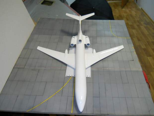 Ту-154Б2 модель самолета, модель ту-154, ту-154