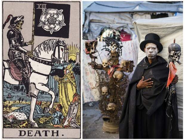 Фотопроект Ghetto Tarot: сцены из карт Таро