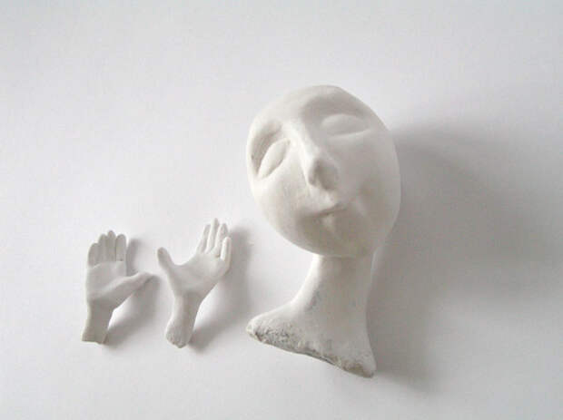 голова из папье маше. голова из папье маше. из папье маше. папье-маше куклы. лицо куклы из папье маше.