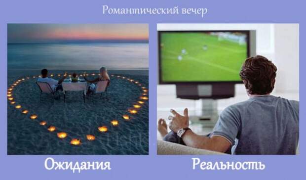 День влюбленных: ожидание и реальность
