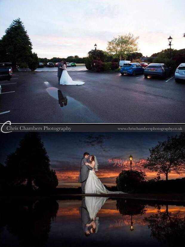 как делаются свадебные фотографии, за кадром свадебных фотографий, свадебное фото за кадром