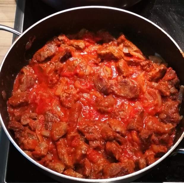 Азу Рецепт, Длиннопост, Кулинария, Еда, Мясо, Говядина, Картофель, Соленые огурцы