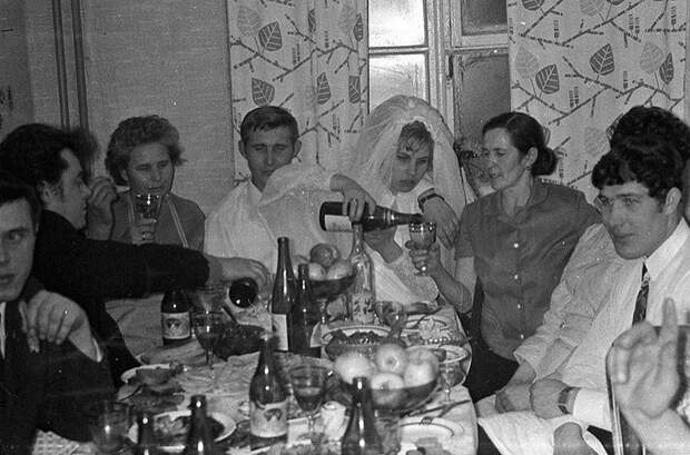 Колорит советских свадеб: 