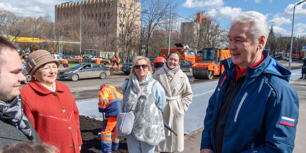 Собянин объявил о начале работ по благоустройству городских территорий