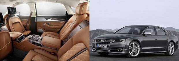 Audi A8 и свободное место опции, представительский автомобиль, технологии