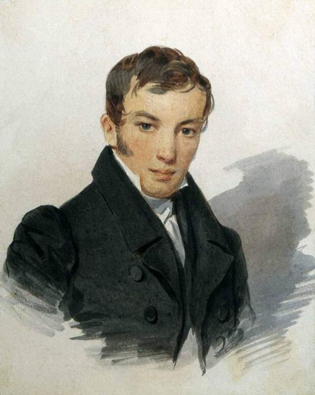 Соколов - Портрет В.А. Жуковского 1820-е