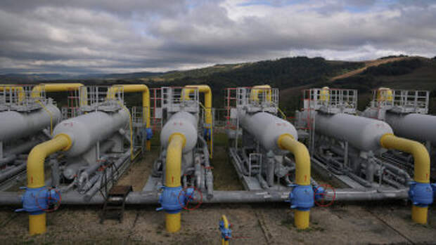 Элемент газовой системы Украины, архивное фото