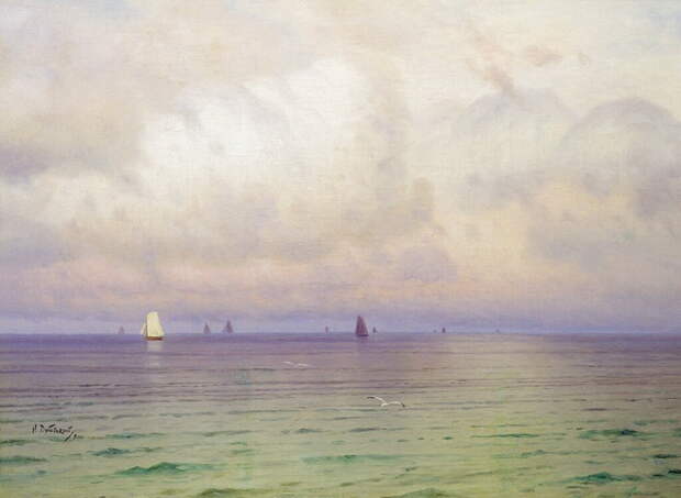 Н. Дубовской. «Море. Парусники» Н. Дубовской. «Море. Парусники»
