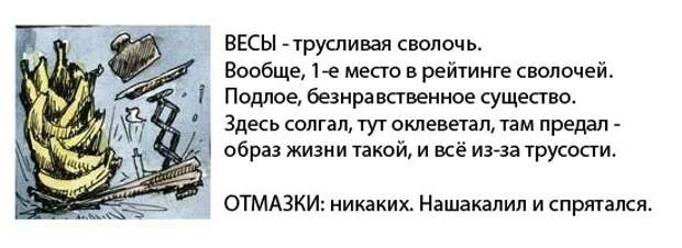 Какая ты сволочь по знаку Зодиака - циничный юмористический гороскоп)))