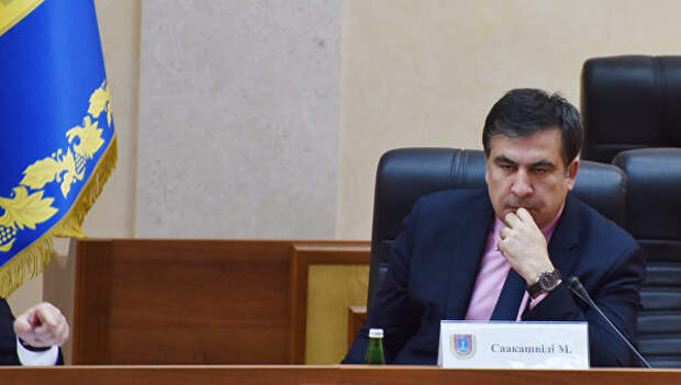 Грузинский и украинский государственный и политический деятель Михаил Саакашвили. Архивное фото Грузинский и украинский государственный и политический деятель Михаил Саакашвили. Архивное фото