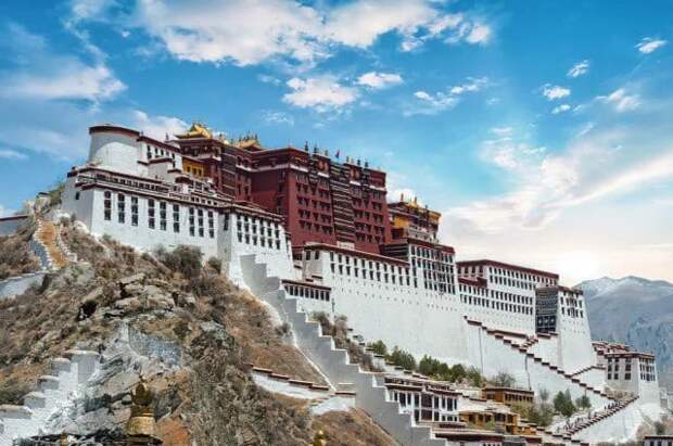 3. Дворец Потала, Чэнгуань, Тибет.