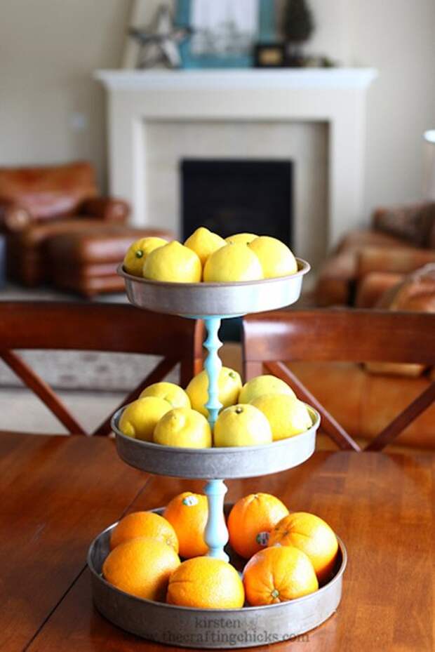 Идея №7: лимоны и апельсины в интерьере