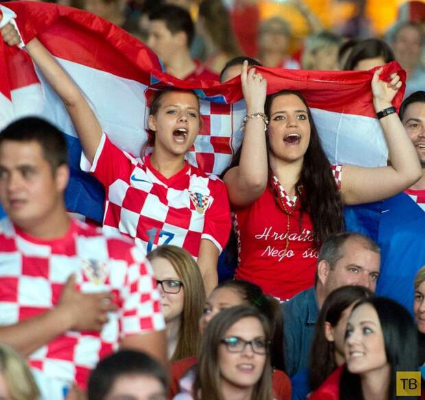 Спортивные болельщики со всего мира (77 фото)