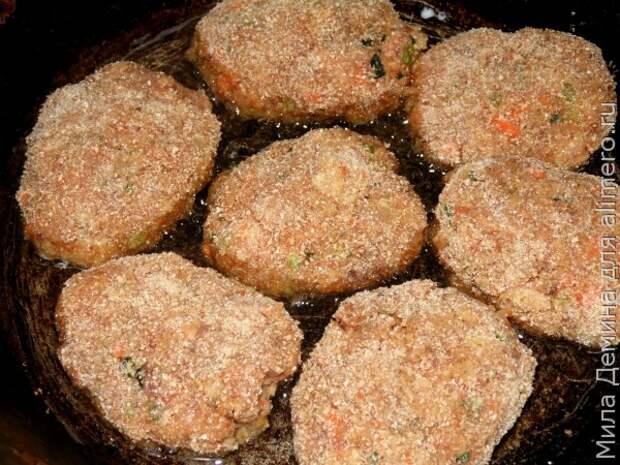Котлеты с овощами Котлеты с овощами