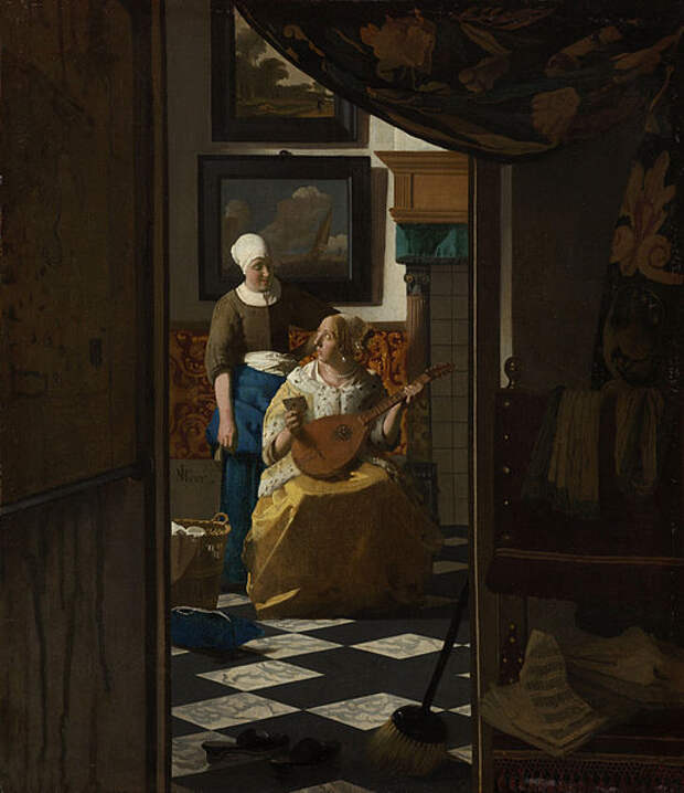 Файл: Johannes Vermeer - 'De liefdesbrief' - Google Art Project.jpg