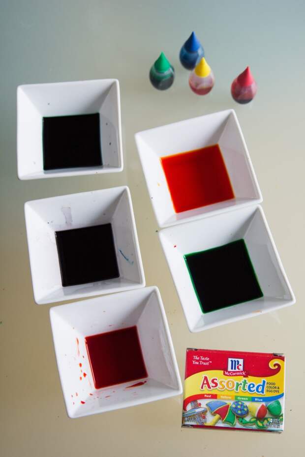Tie dye банты для упаковки подарков (Diy)