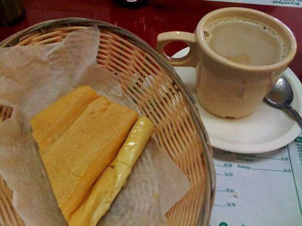 завтрак на Кубе