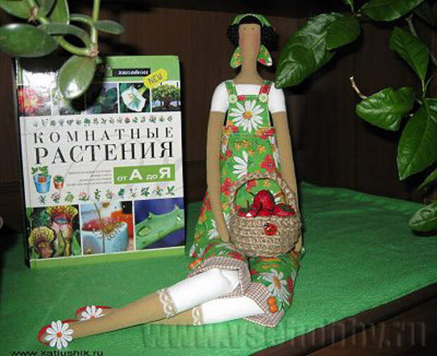 кукла тильда садовница мастер-класс с бесплатной выкройкой