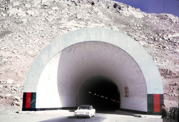 20. Тоннель "Саланг" афганистан, ретро, фотография