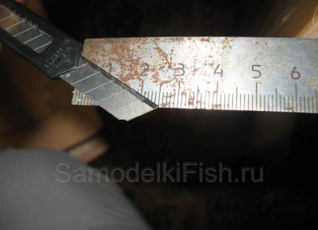 Глубина прореза паза в пенополистироле для ящика рыбалки