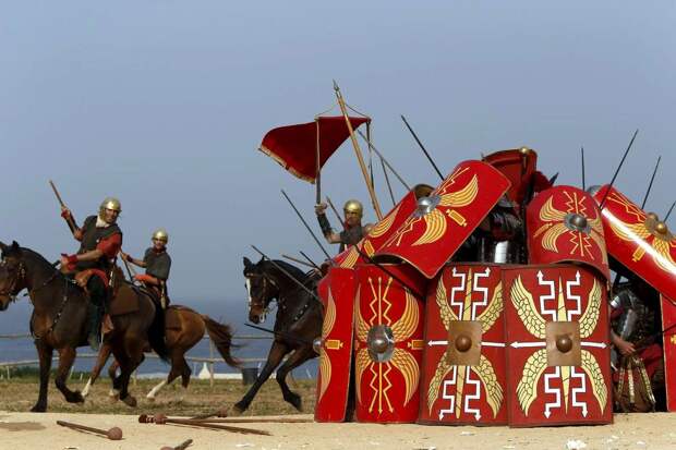 Легионеры армии Древнего Рима: Современный вариант попытки захвата острова Мальта (10)