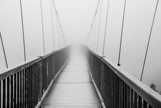 мост в тумане, Северная Каролина