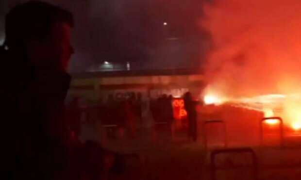 В Милане произошли столкновения протестующих против Олимпиады с полицией