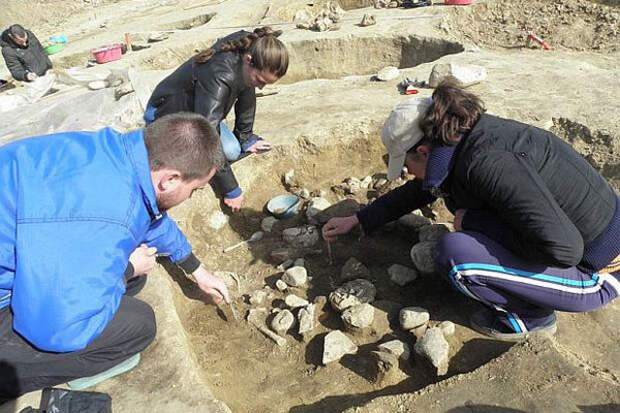 На месте фракийских жертвоприношений нашли кости детей