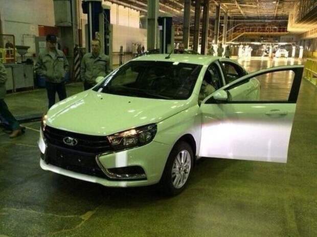 Первые фото серийной Lada Vesta ваз, веста, лада, новинка