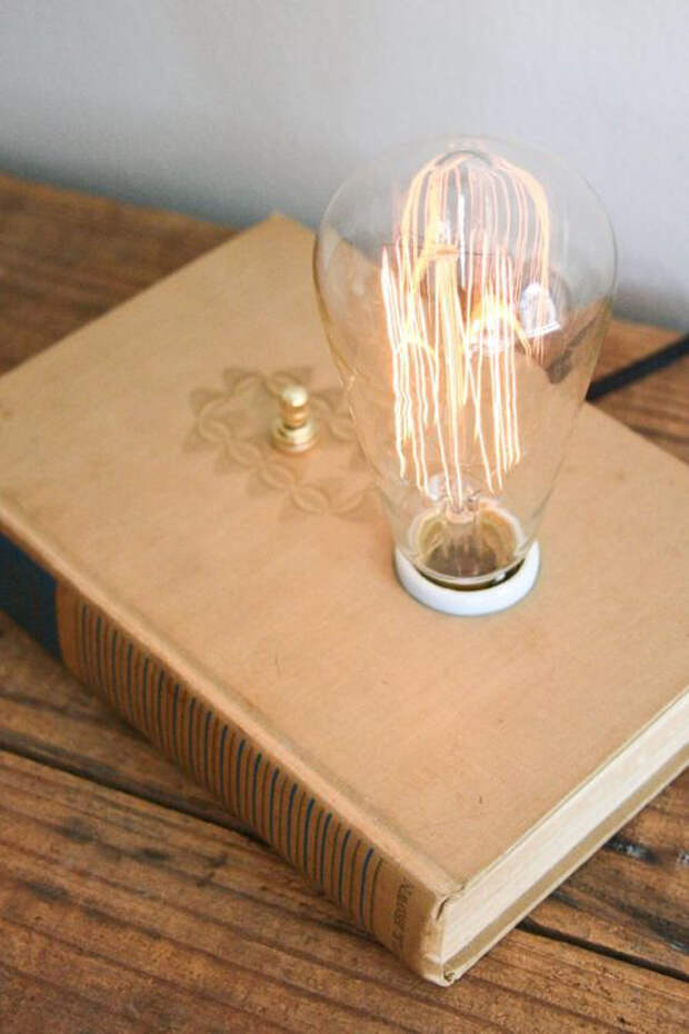 1. Необычная лампа для чтения изобретения, книги, чтение