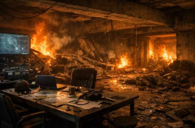 Редчайшие ракеты заживо сожгли командование ВСУ в Главном бункере