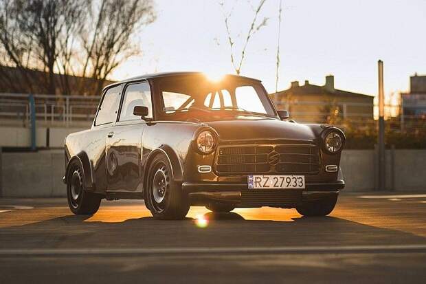 Бешеный Trabant 4x4 мощьностью 270 "лошадей" trabant, тюнинг