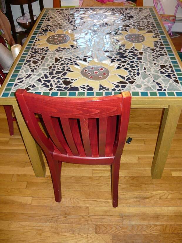 mosaic table
