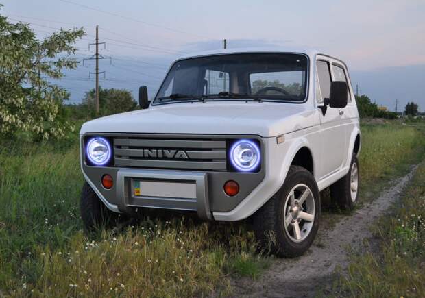 Необычный проект тюнинга Нивы авто, тюнинг