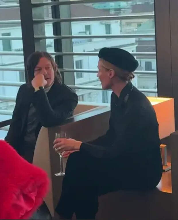 Норман Ридус и Диана Крюгер