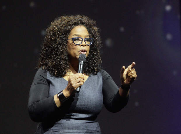 This week, the radio show had a different guest: One Oprah Winfrey — you might have heard of her — who defended the Kardashians, saying she "couldn't believe how hard they work."