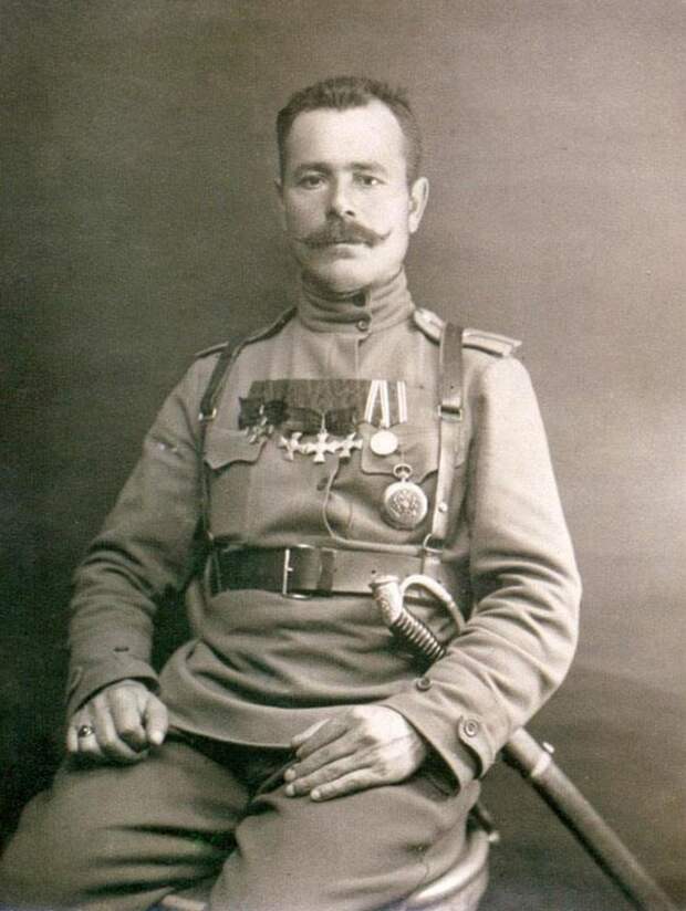 Прапорщик Никифор Климович Удалых. 1916 - 1917 гг.