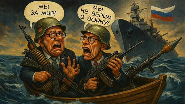 Война Европы с Россией отменяется. О как! Главные "ястребы" обернулись "голубями". Медведев удивился - "Отрезвели?"