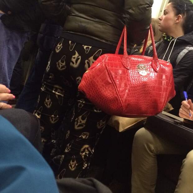 Модники питерского метро Санкт - Петербург, люди, метро, подземка, фрики