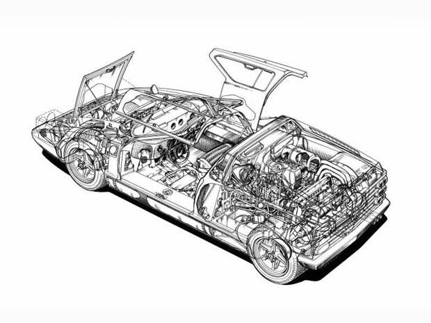 В духе времени - Mercedes-Benz C111 C111, mercedes-benz, авто, концепт